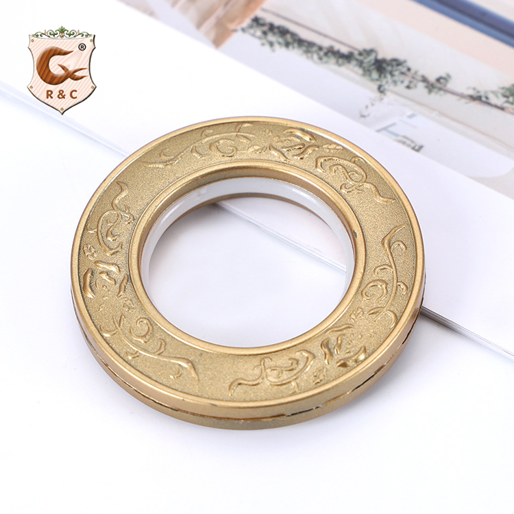 Plastic Eyelet Curtains Wear Resistant and Durable Round Curtain Ring