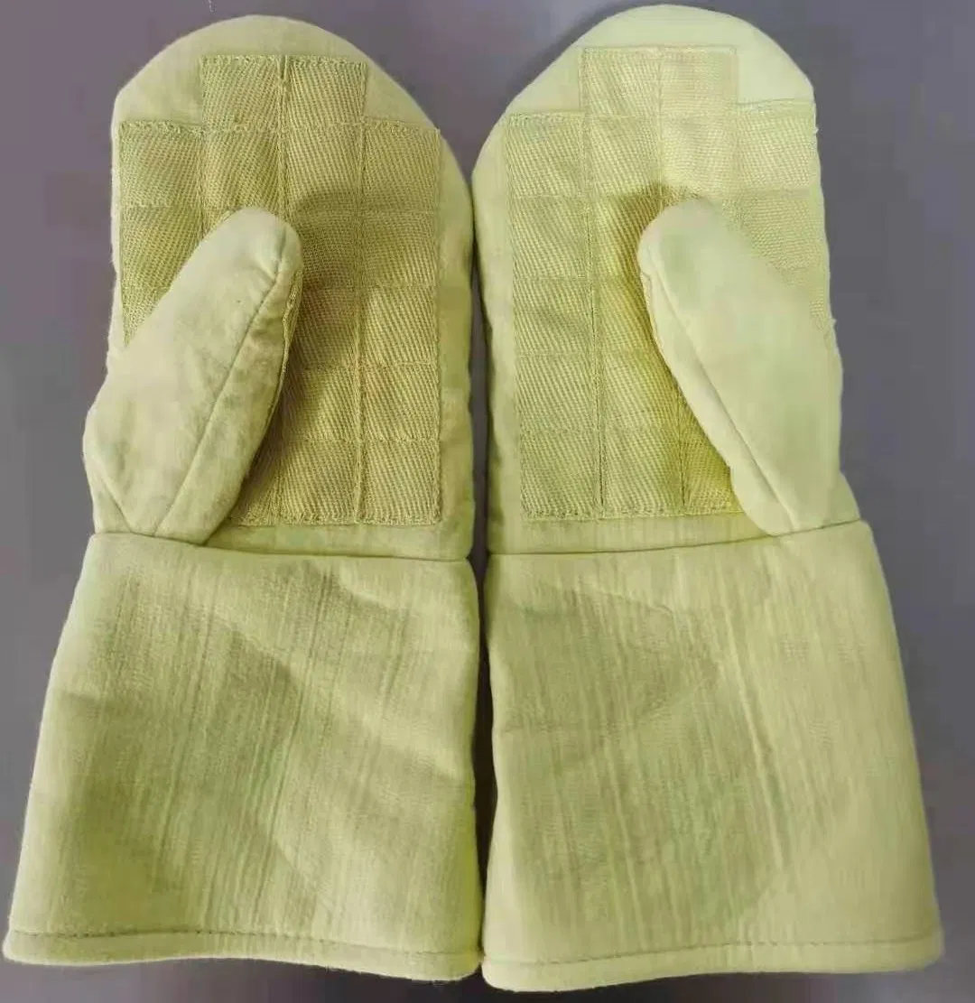 Kevlar Fiber High Temperature Gloves Fire Fighting Work Safety Gloves Mittens