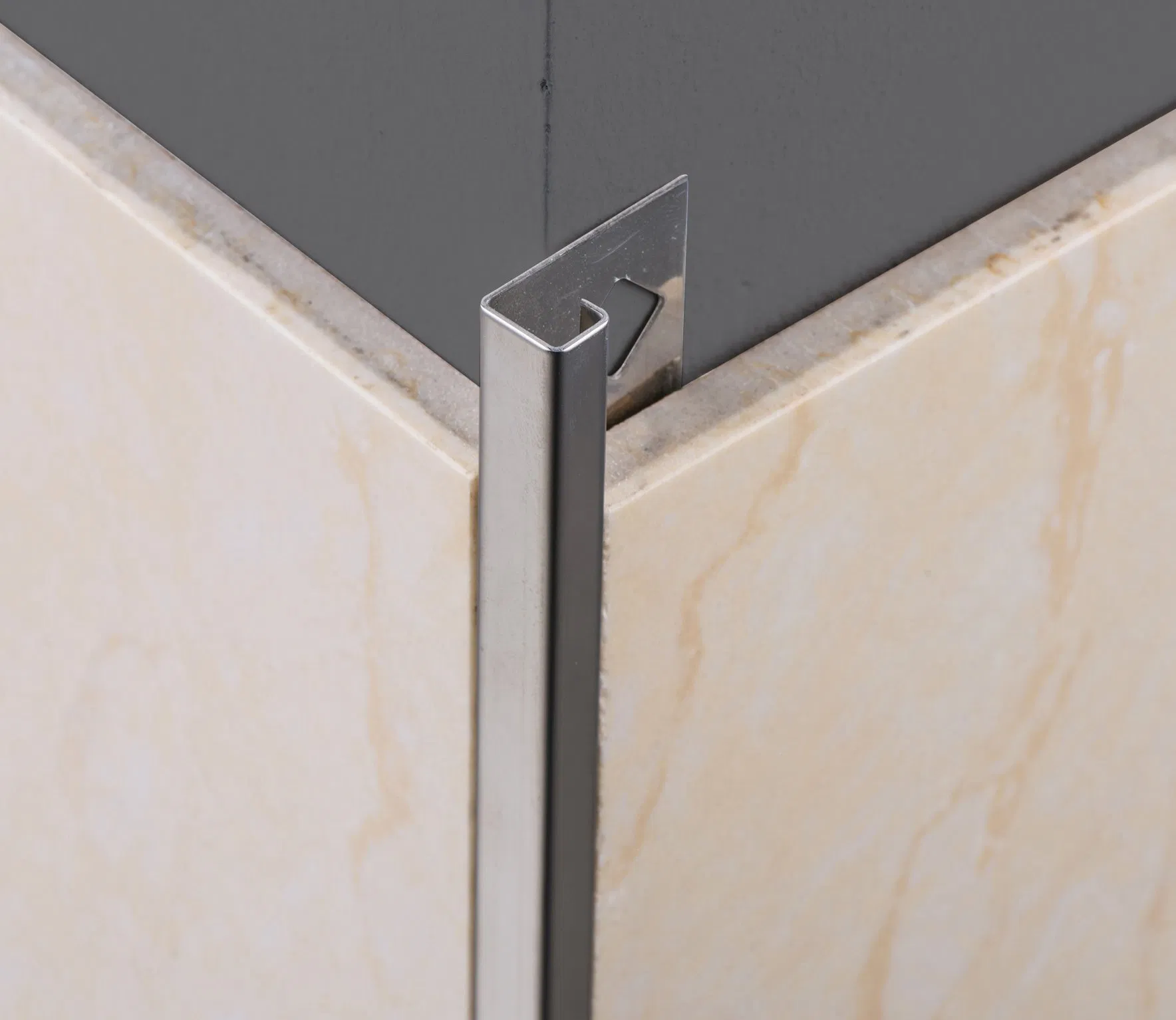 Stainless Steel Quarter Round Corner Tile Trim