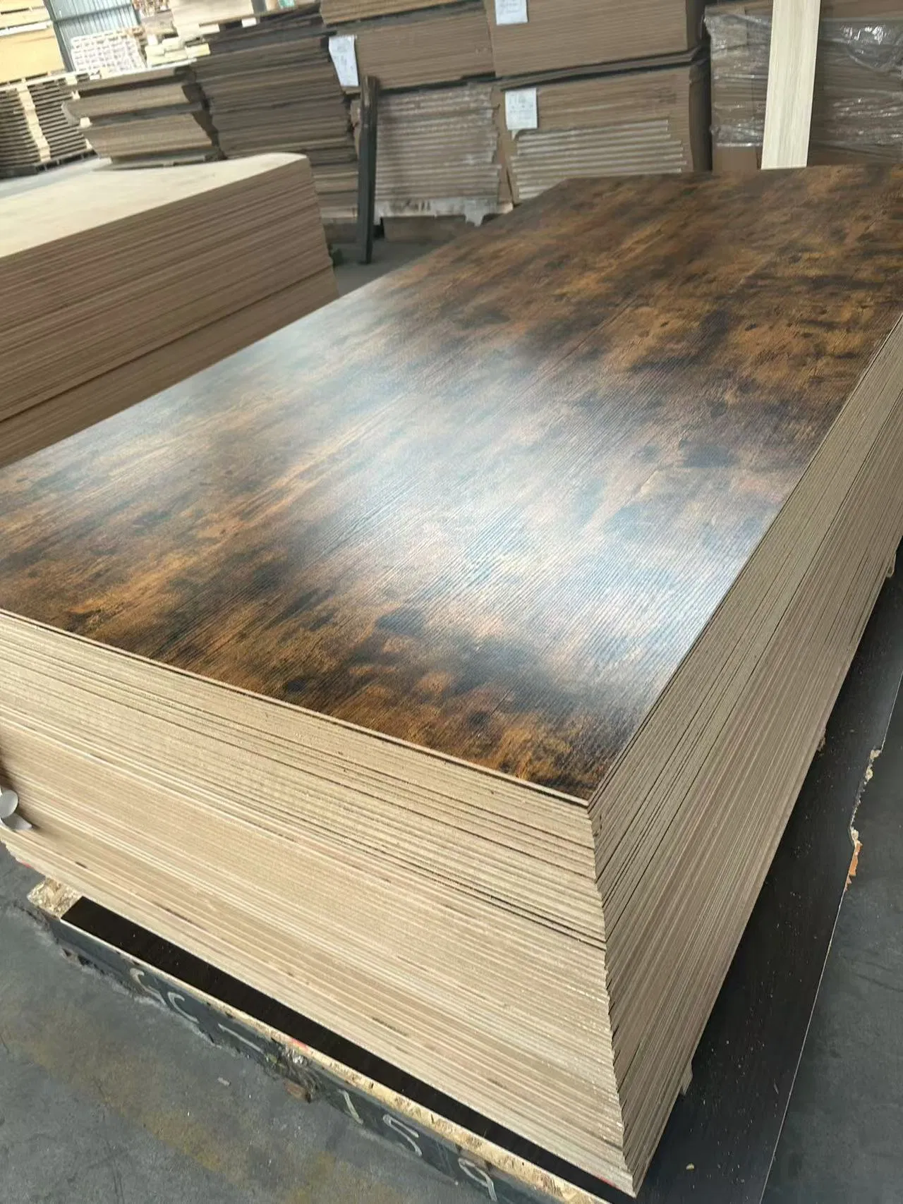 Melamine Laminated Particle MDF Board