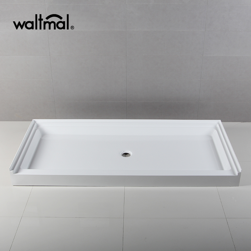 on Sale: CE/Cupc Approved 78*36inch Rectangle Shower Pan with OEM/ODM Service Available-Center Drain