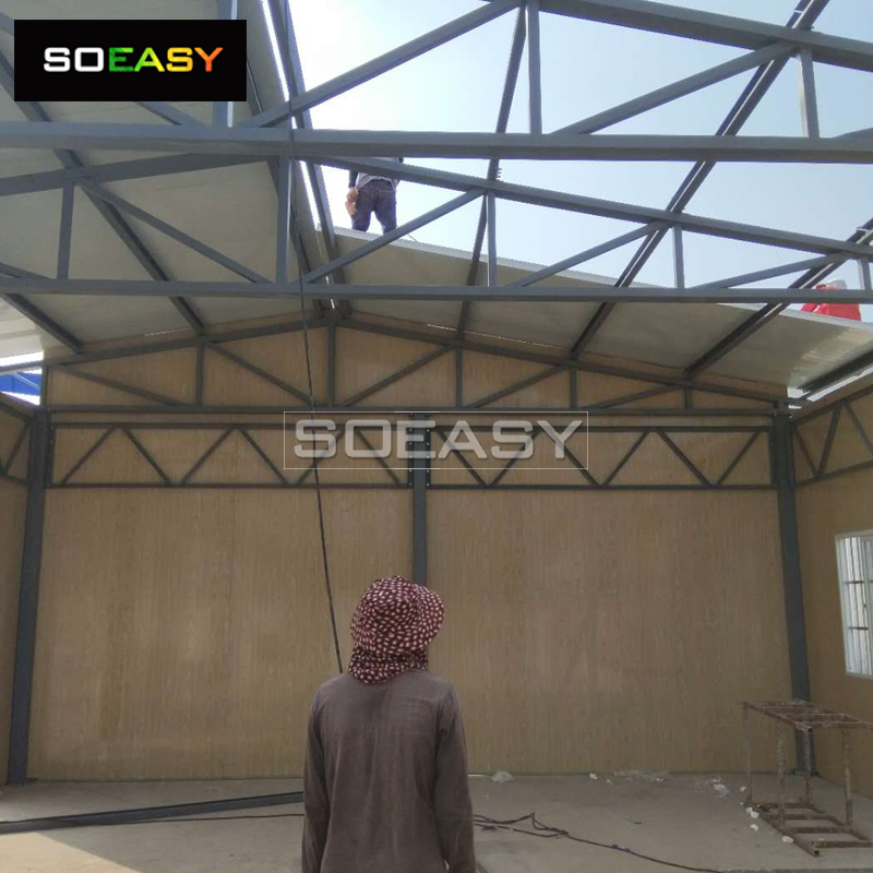 Dormitories Temporary Offices Wind Resistance Quick Build Luxury Prefab House