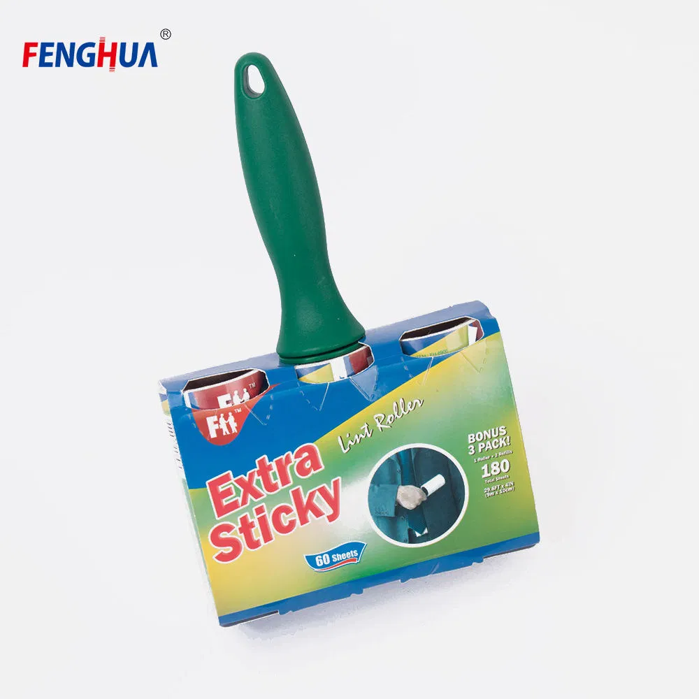 Adhesive Tear Paper Sticky Cleaner Lint Roller for Pet Dog Hair Removal