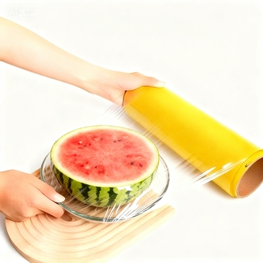 Food Grade PVC Cling Film, Suitable for Food Packaging Film