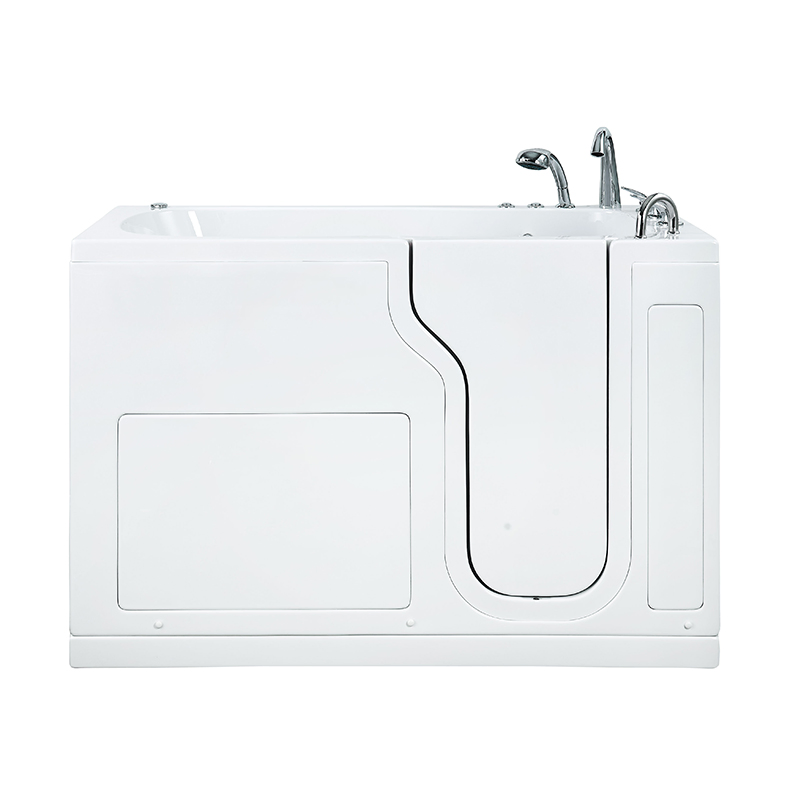 Ванна с гидромассажем и подсветкой, правая сливная