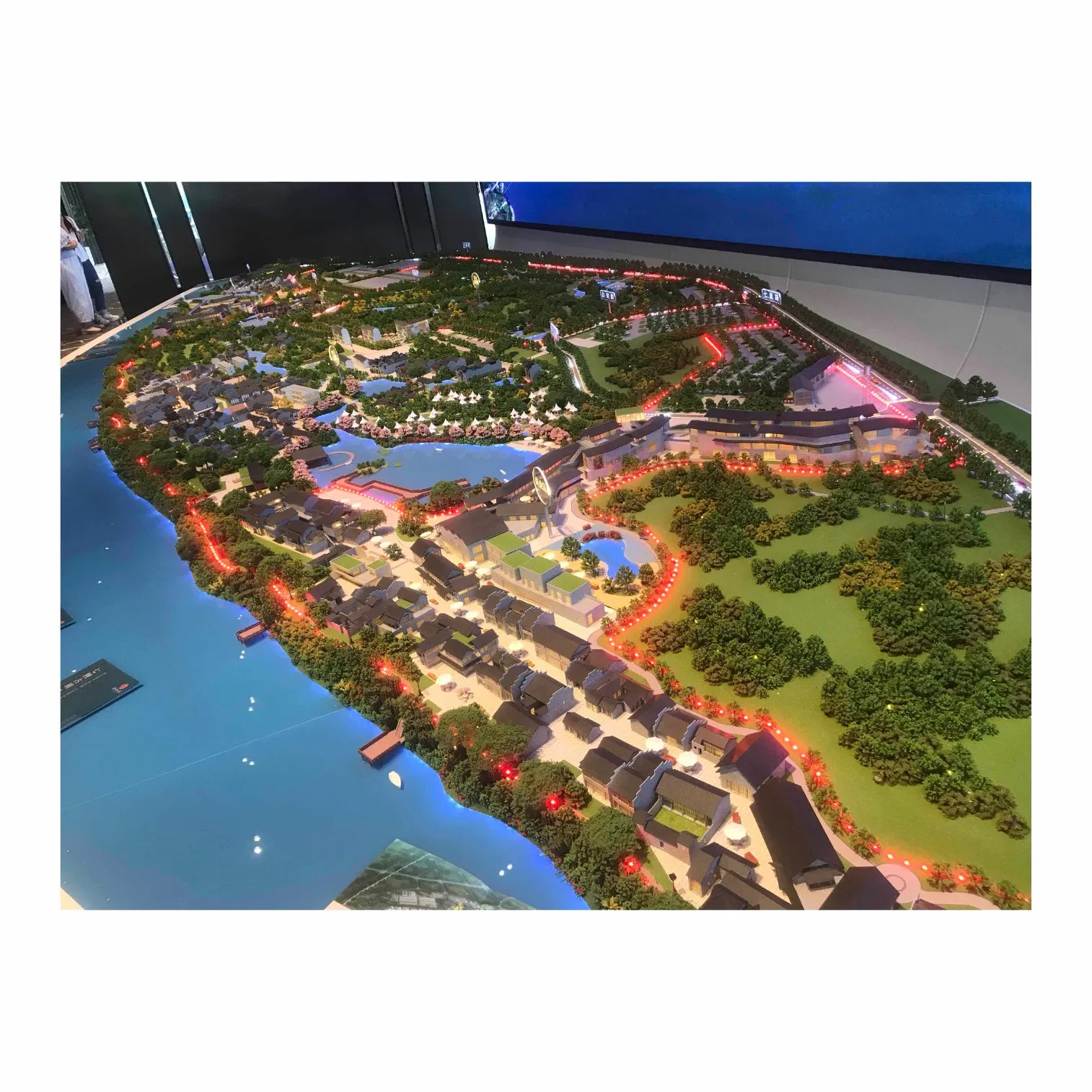 Large Scale 3D Architectural Design, Urban Planning, Proportional Sand Table Model