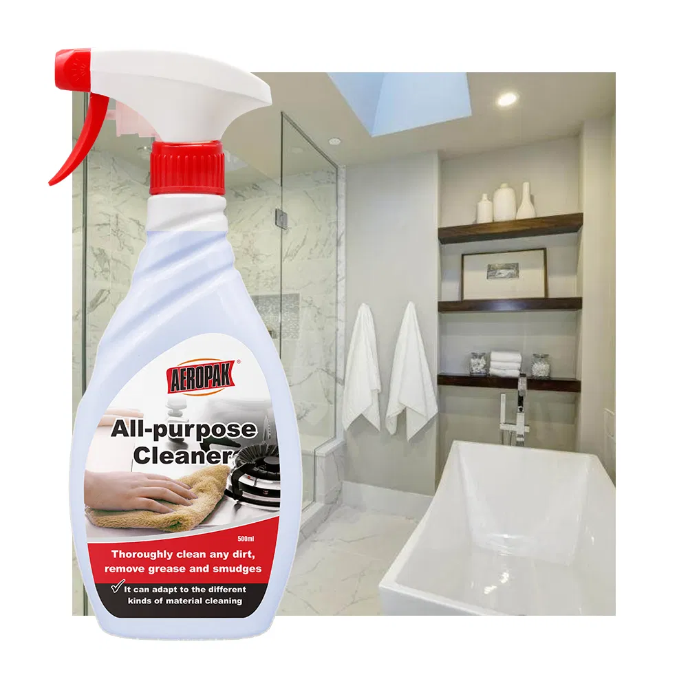 Aeropak 500ml Bottle Powerful Degreasing Decontamination Quick Dry Streak Free All Round Stain Removal Spray Cleaner