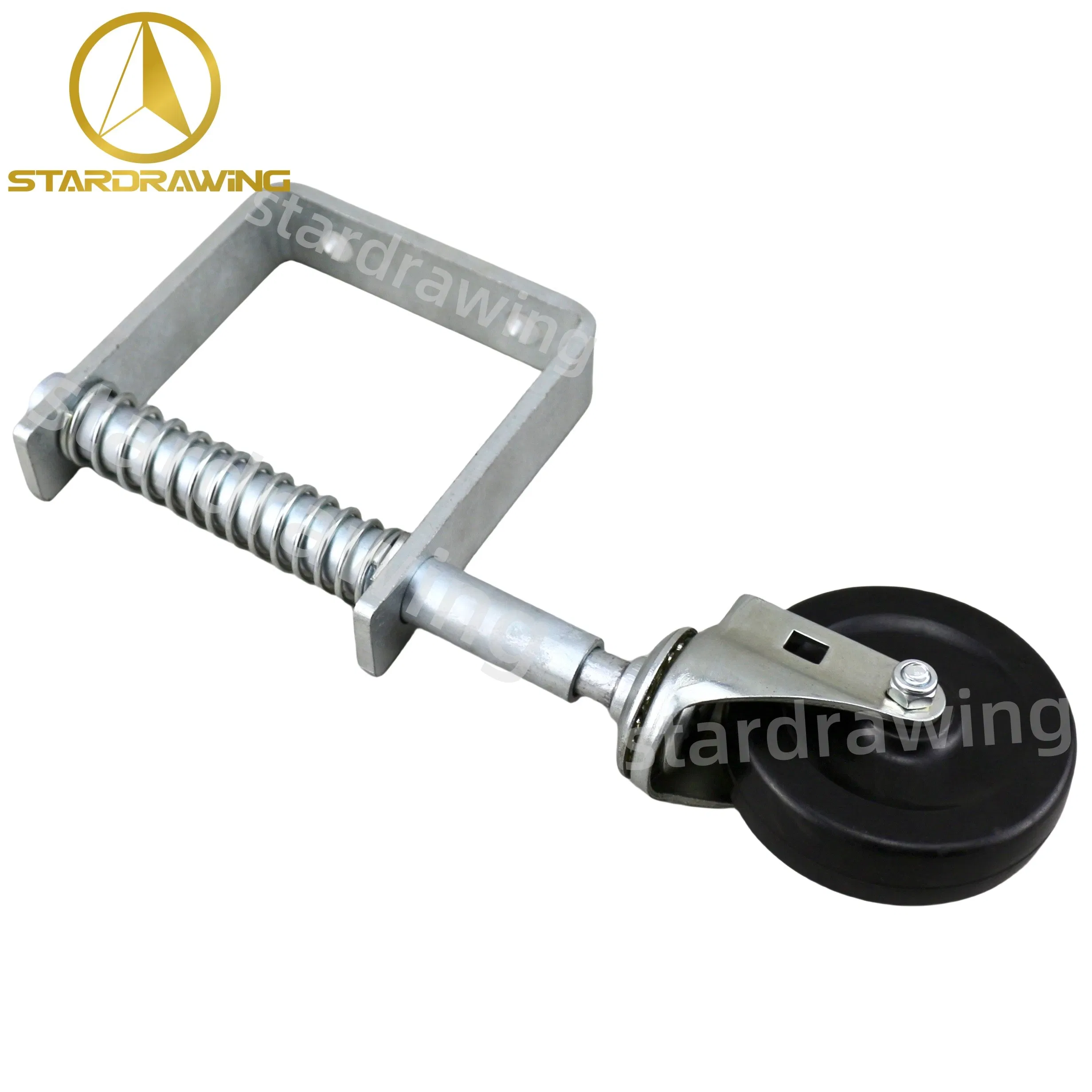 Stardrawing 4inch 100mm Gate Support Wheel Cushion Gate Castor