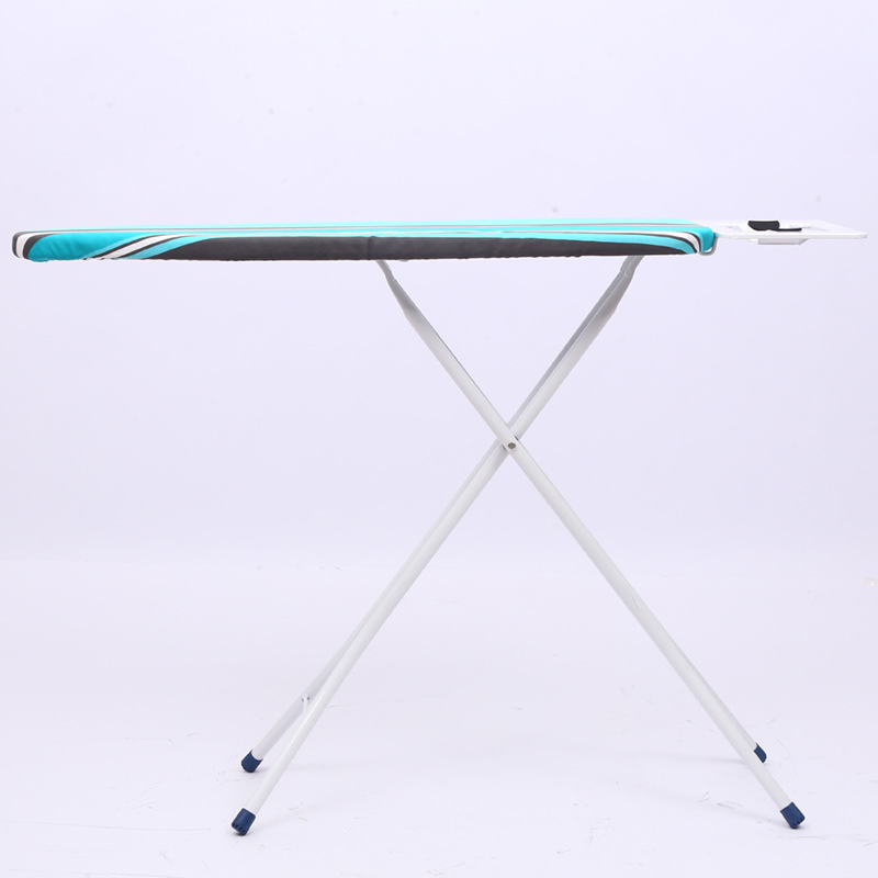 Factory Custom Adjustable Height Iron Board Full Size Folding Ironing Board with Heat Resistant Ironing Board Cover