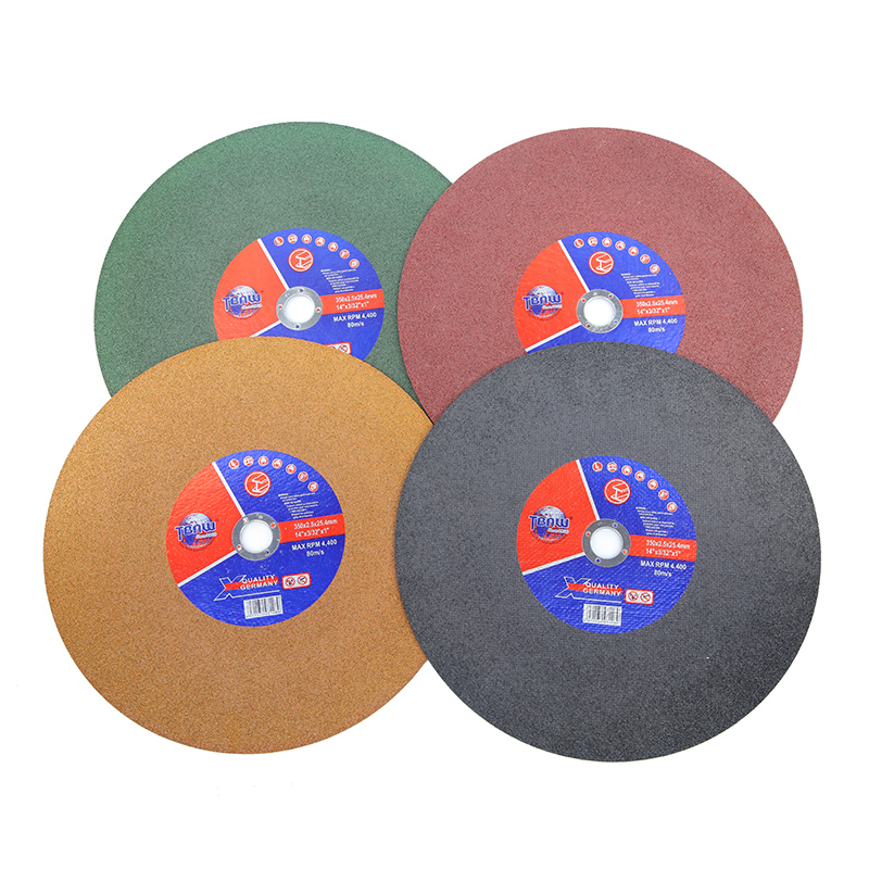 China Factory 14/16inchs Resin Bond Abrasive Grinding Cutting Wheel 180mm Abrasive Disc Cutting off Wheel Cutting Wheel 14 Inch 350mm Cutting Abrasive Disc Stee