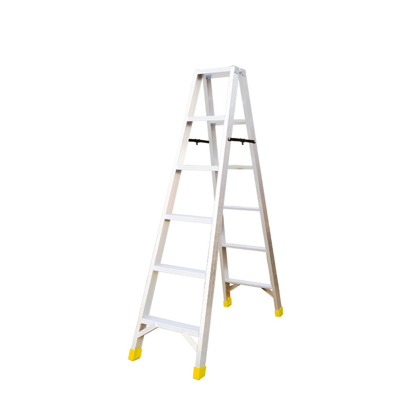 Heavy-Duty Aluminum a-Frame Ladder for Home and Business Use