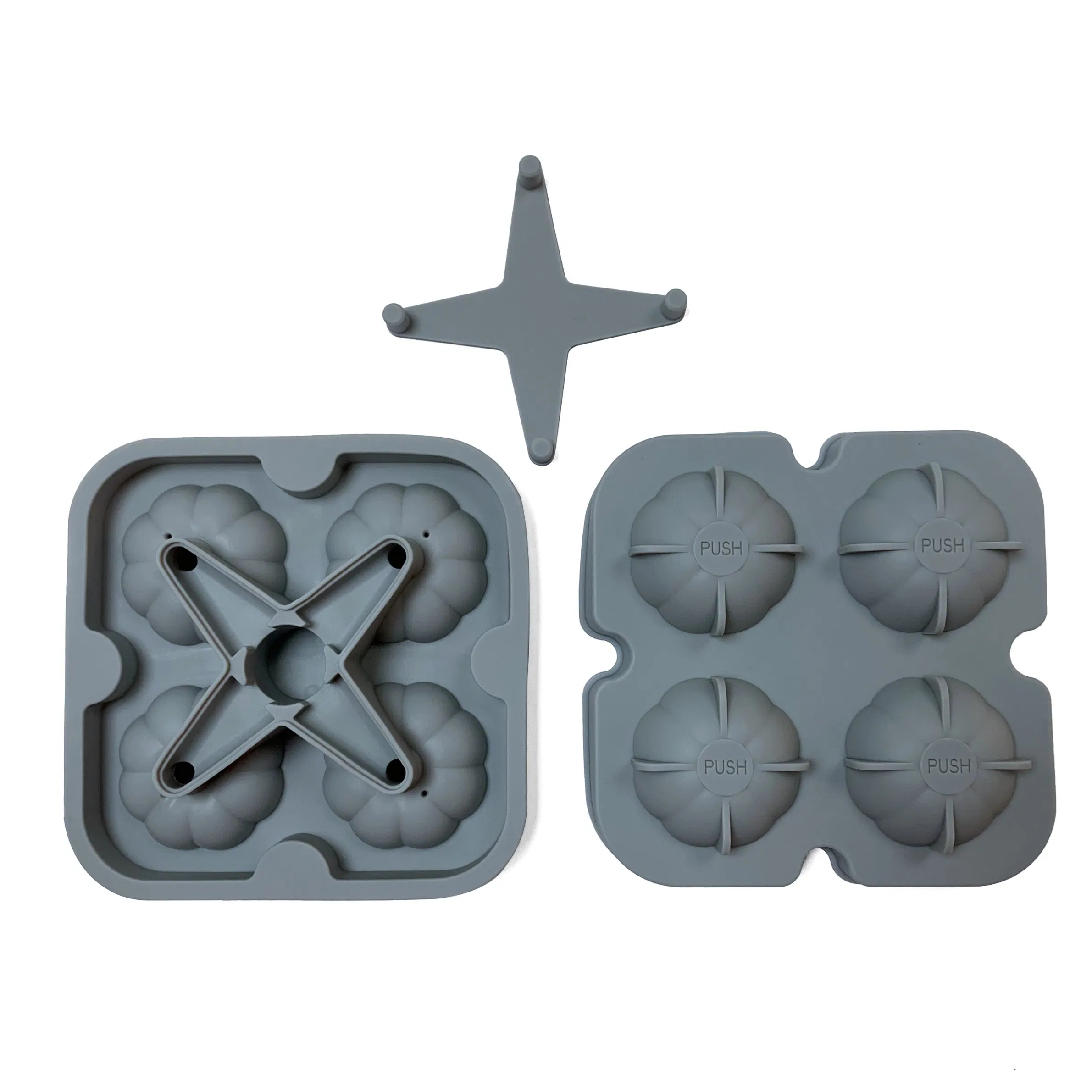 Silicone Ice Cube Trays Durable Flexible Ice Trays for Freezer Silicone Reusable