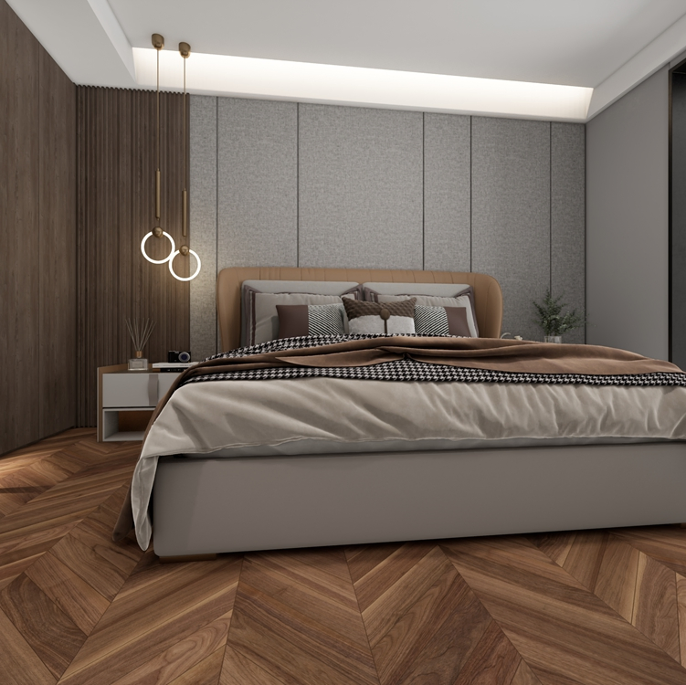 Antique Oak Engineered Hardwood Flooring Solid Wood Thin Wide Plank Indoor Application Smooth Brushed Technics Wood Parquet