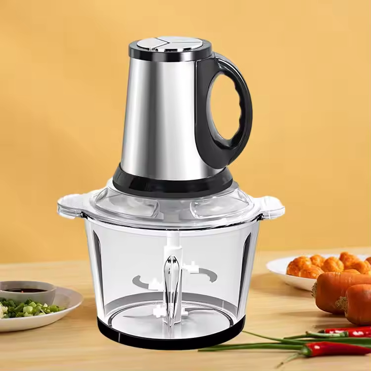 Durable 2L 3L Stainless Steel Meat Grinder for Home Kitchen Use