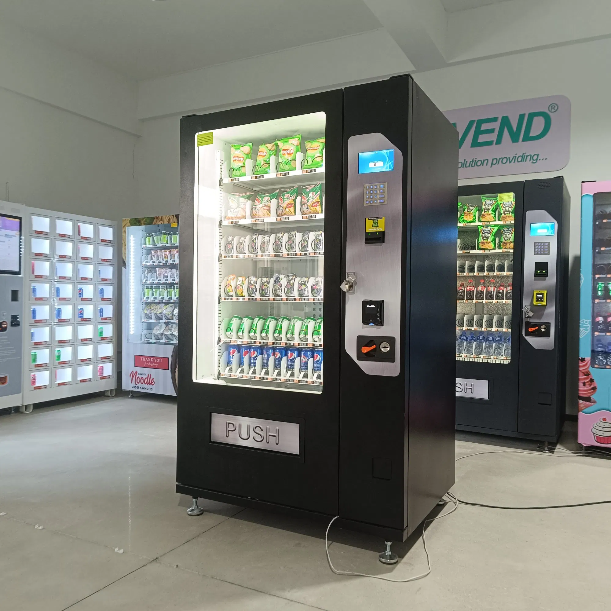 Best Seller Combo Snacks Drinks Vending Machines