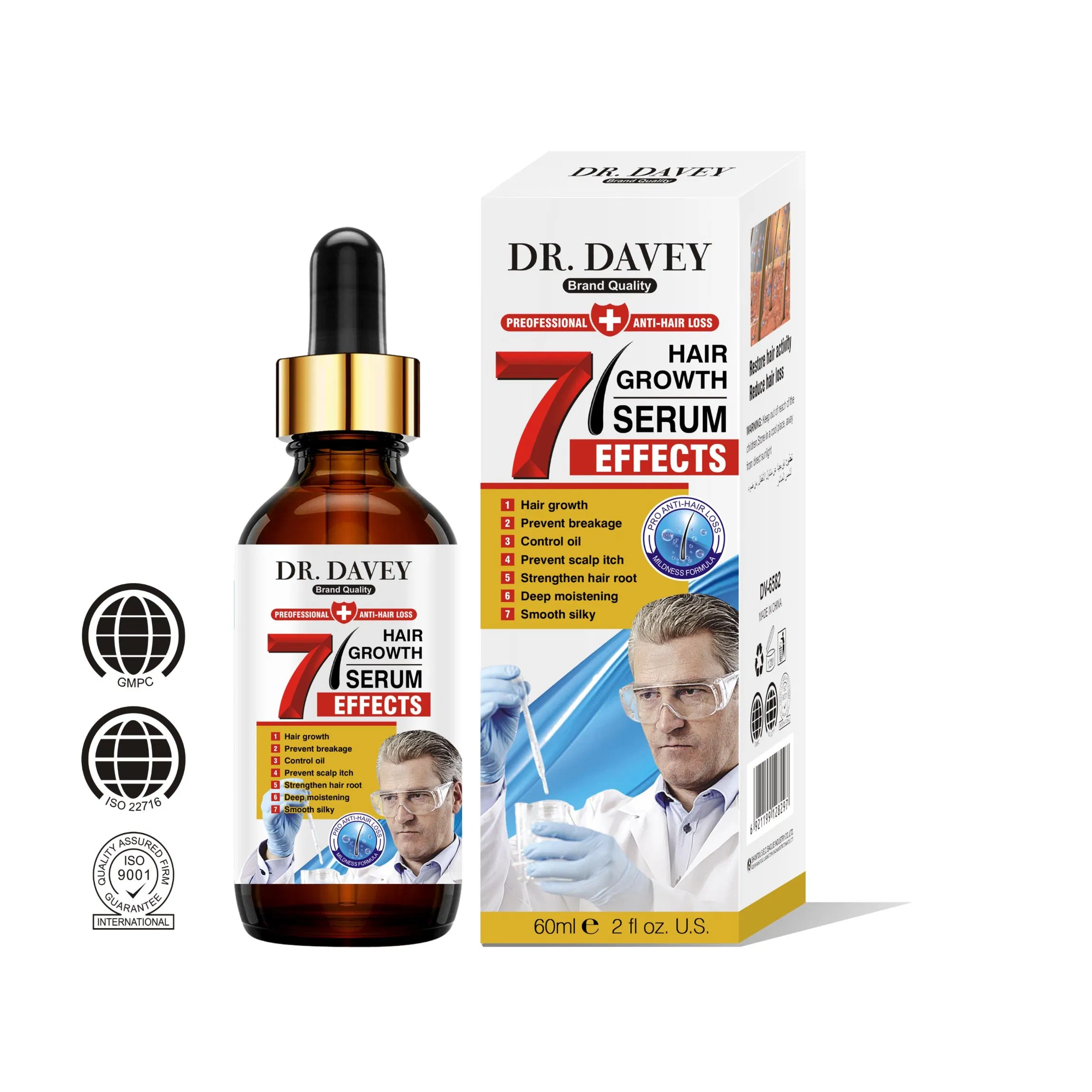 Dr. Davey Ginseng Healthy Serum Strengthen Hair Root Hair Growth Oil