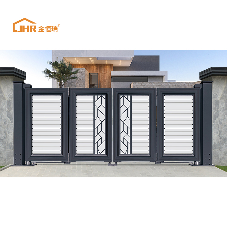 Premium Jhr Aluminium Courtyard Gate for Stylish Entrances