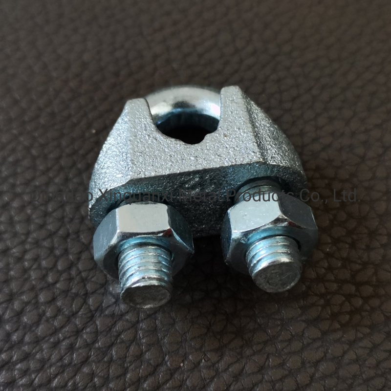 DIN741 Wire Rope Clip Galvanized Us Type Malleable Steel Wire Rope Clip