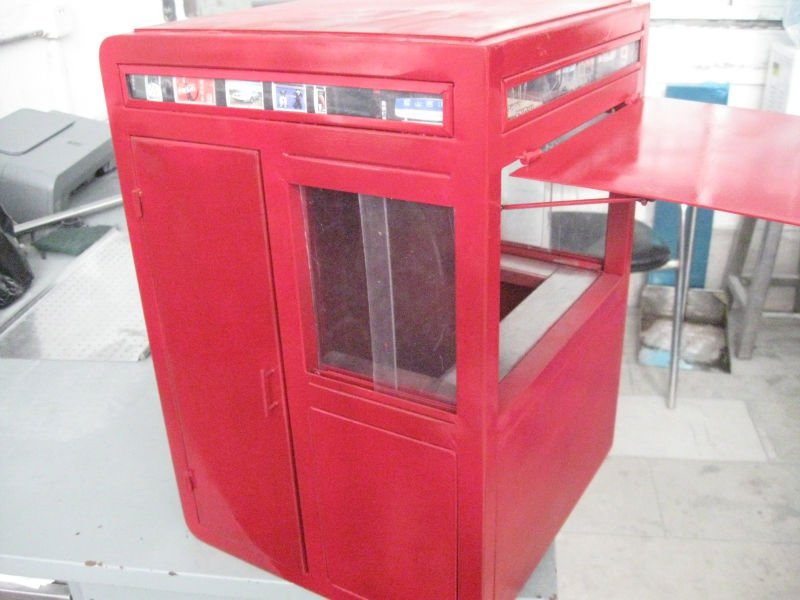 Assemble Simple and Powder Coating Outdoor Food Kiosk