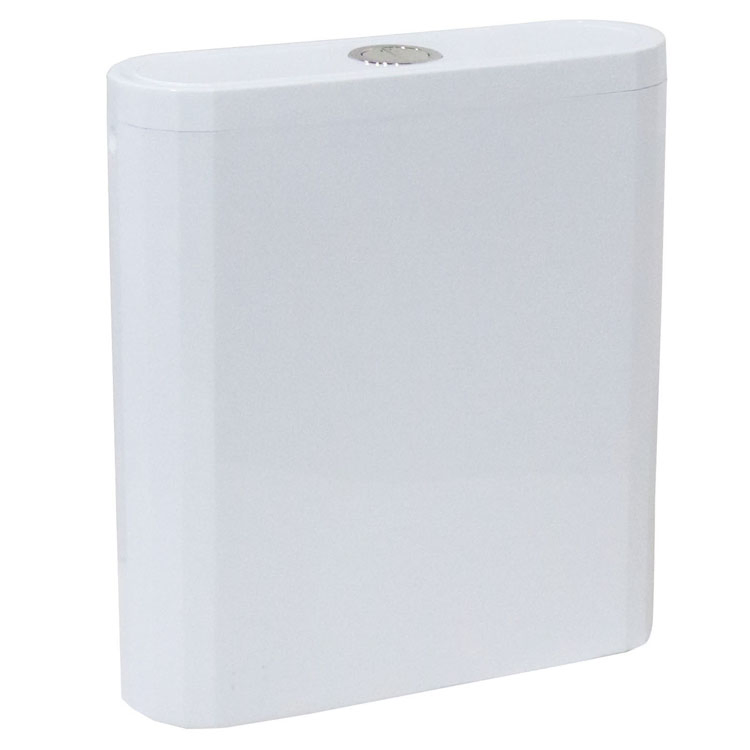 Fashion Design Water Saving Wall Hung Plastic Dual Flush Toilet Cistern