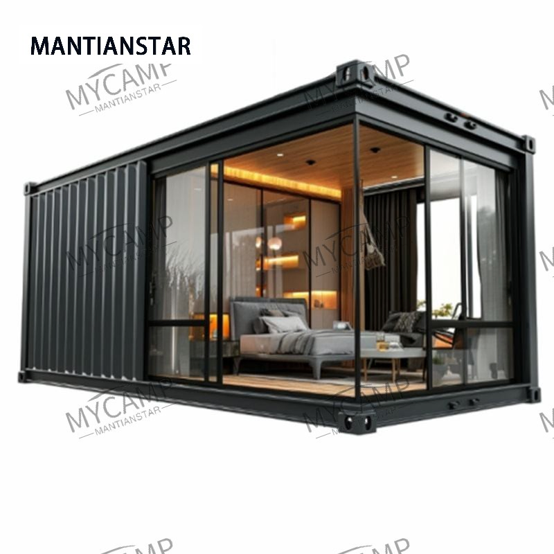 Prefabricada Mobile Modular Prefabricated Space Capsule House for Hotel, Family Use From China