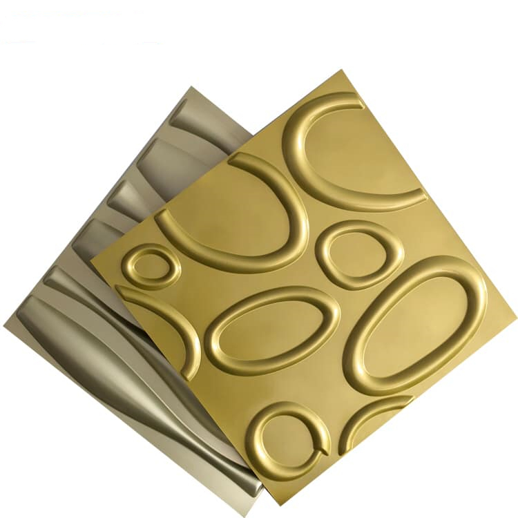 Modern Wall Art Decor 3D Wall Ceiling Panels Colored 30*30cm