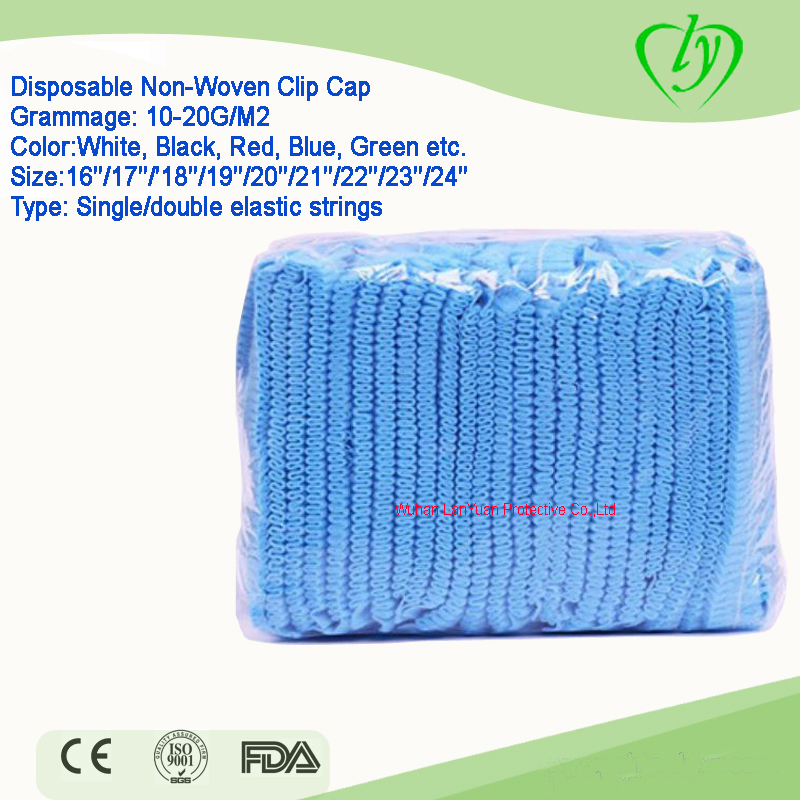 Nurse Hat Non Woven Elastic Disposable Head Cap