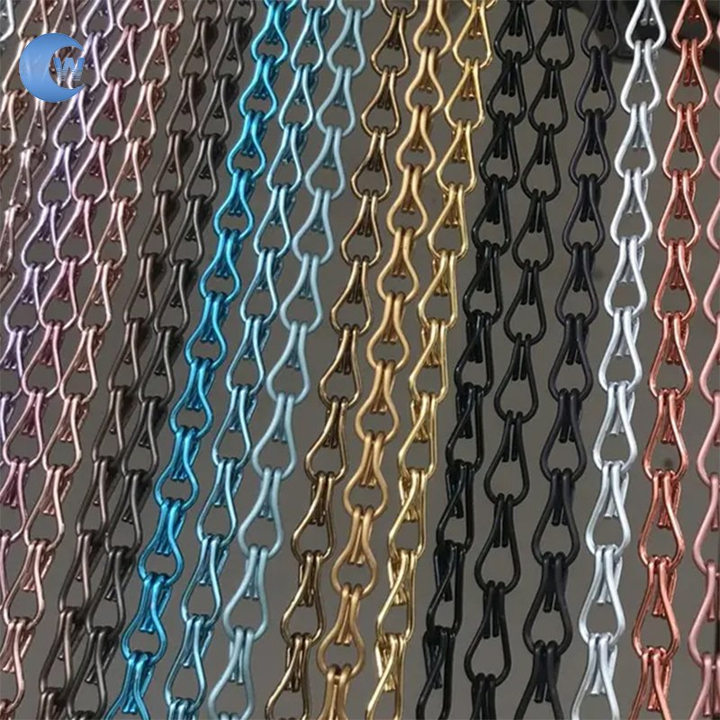 Hot Sale Chain Link Curtains/Fly Screens/Aluminum Chain Door Curtain/Home Curtain