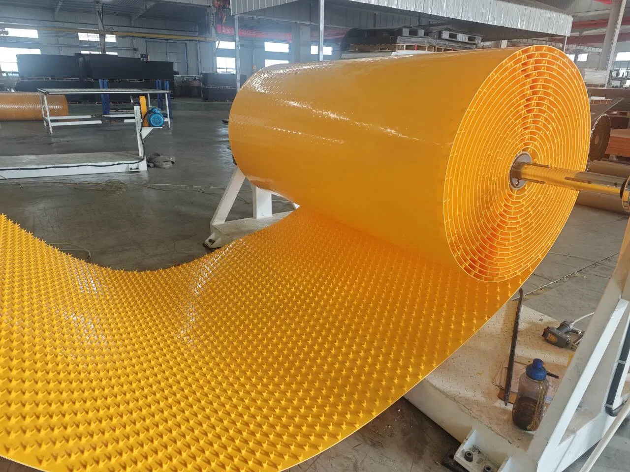 Yellow HDPE Concrete Protection Liner Heavy-Duty Moisture Barrier