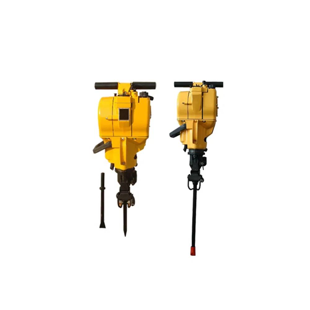 Yn27c Mine Tunnel Hand Held Portable Internal Combustion Gasoline Rock Drill Petrol Jack Hammer Air Leg Rock Drill