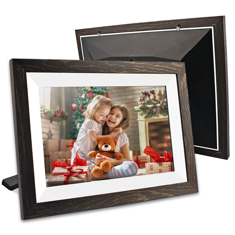 Фоторамка Frameo 10.1 дюймов, деревянная, WiFi