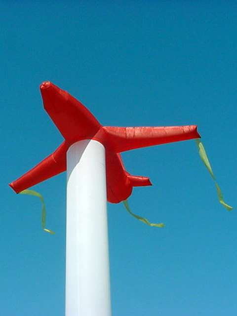 2023new Inflatable Waving Pizza Sky Dancer for Sale