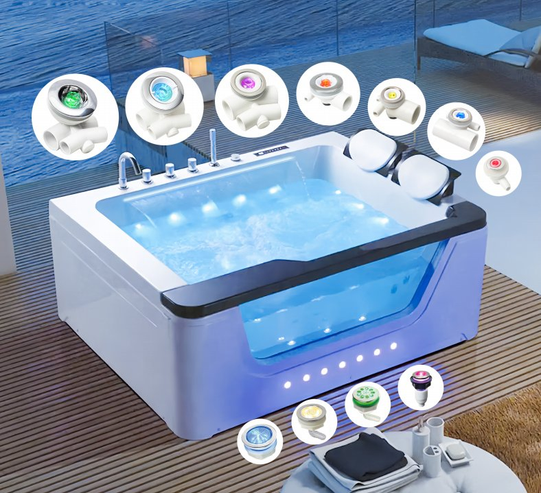 Jacuzzi Bathtub Accessories SPA Whirlpool Jet Nozzle