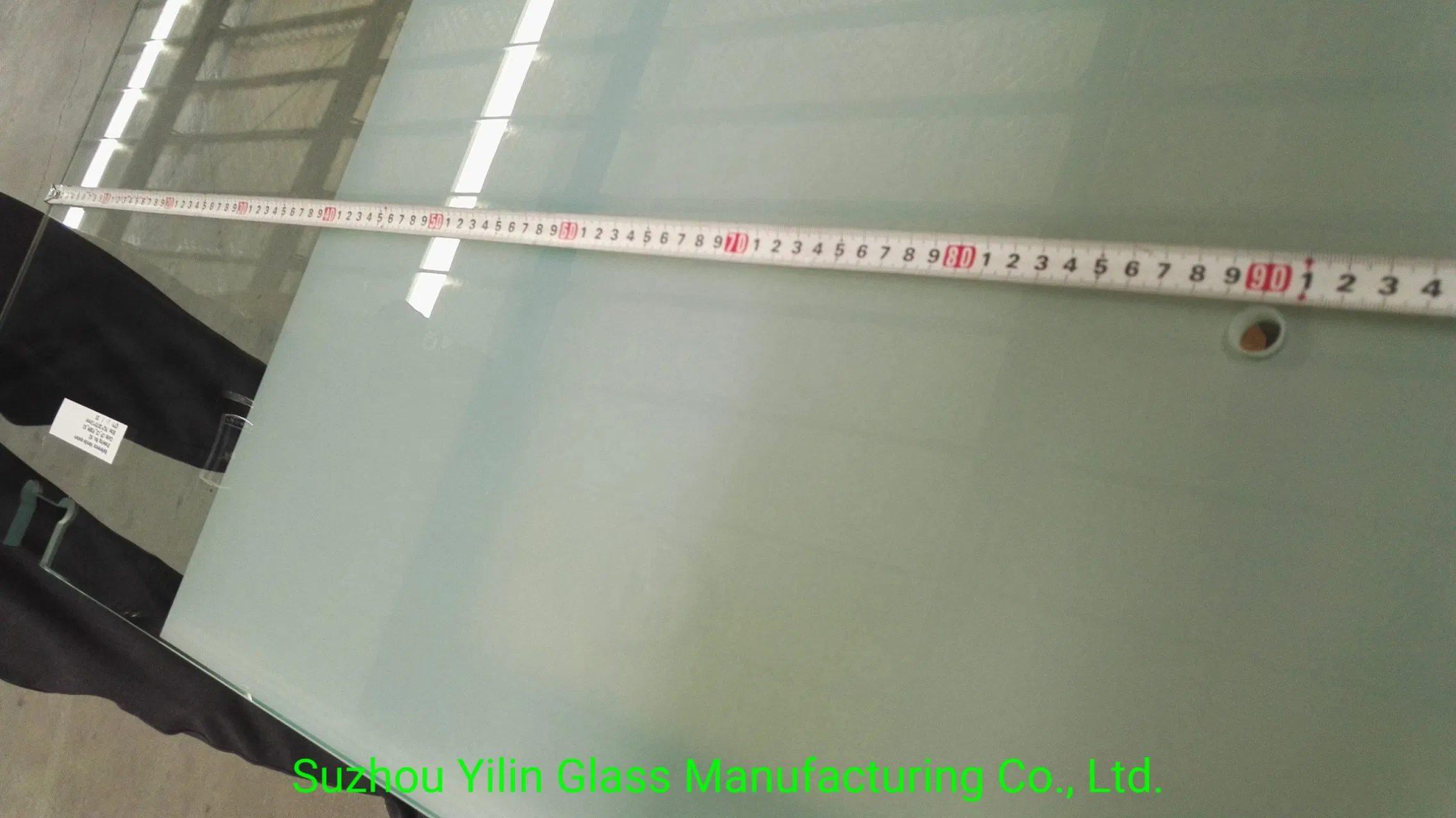 Tempered Printed Glass with The Frosted Effect