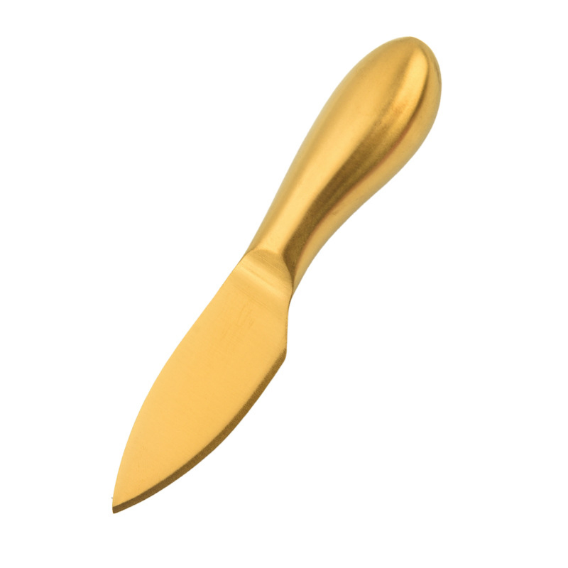 Yy003b Stainless Steel Cheese Knife with Teeth for Smooth Cutting
