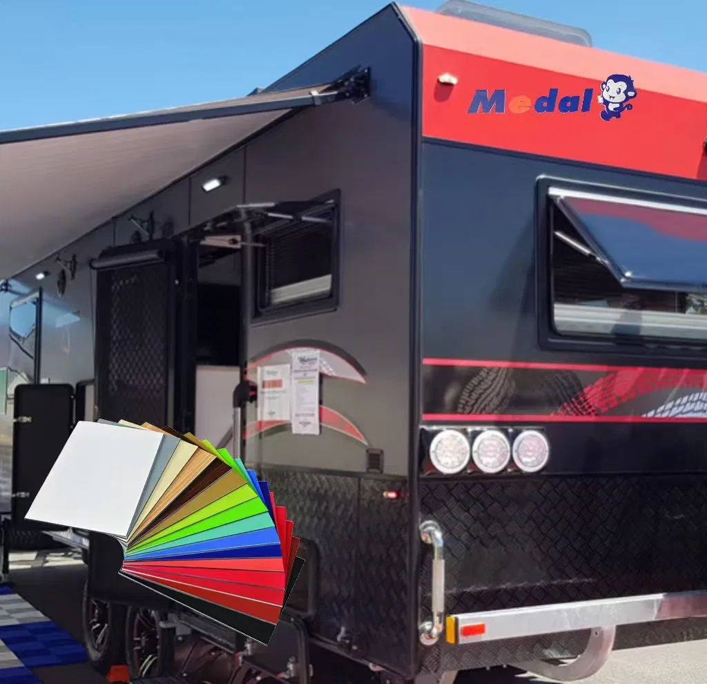 Aluminum Composite Panel with PVDF Surface for Building Exterior Walls and Trailers