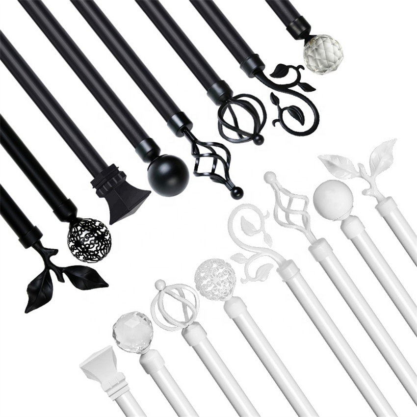 Manufacturer Iron Curtain Pole Set