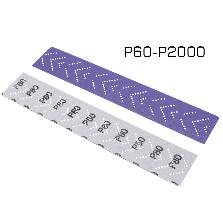 Абразивные листы SYBON P60-P2000, фиолетовые, 70x400мм