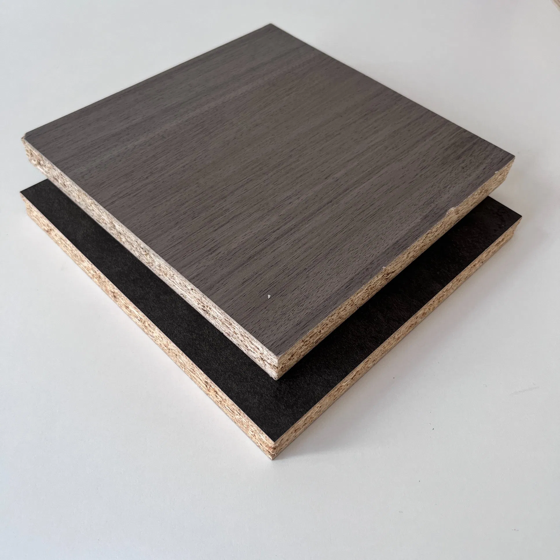 China Wholesale Laminated White Glossy Melamine Particle Board Wardrobe Design