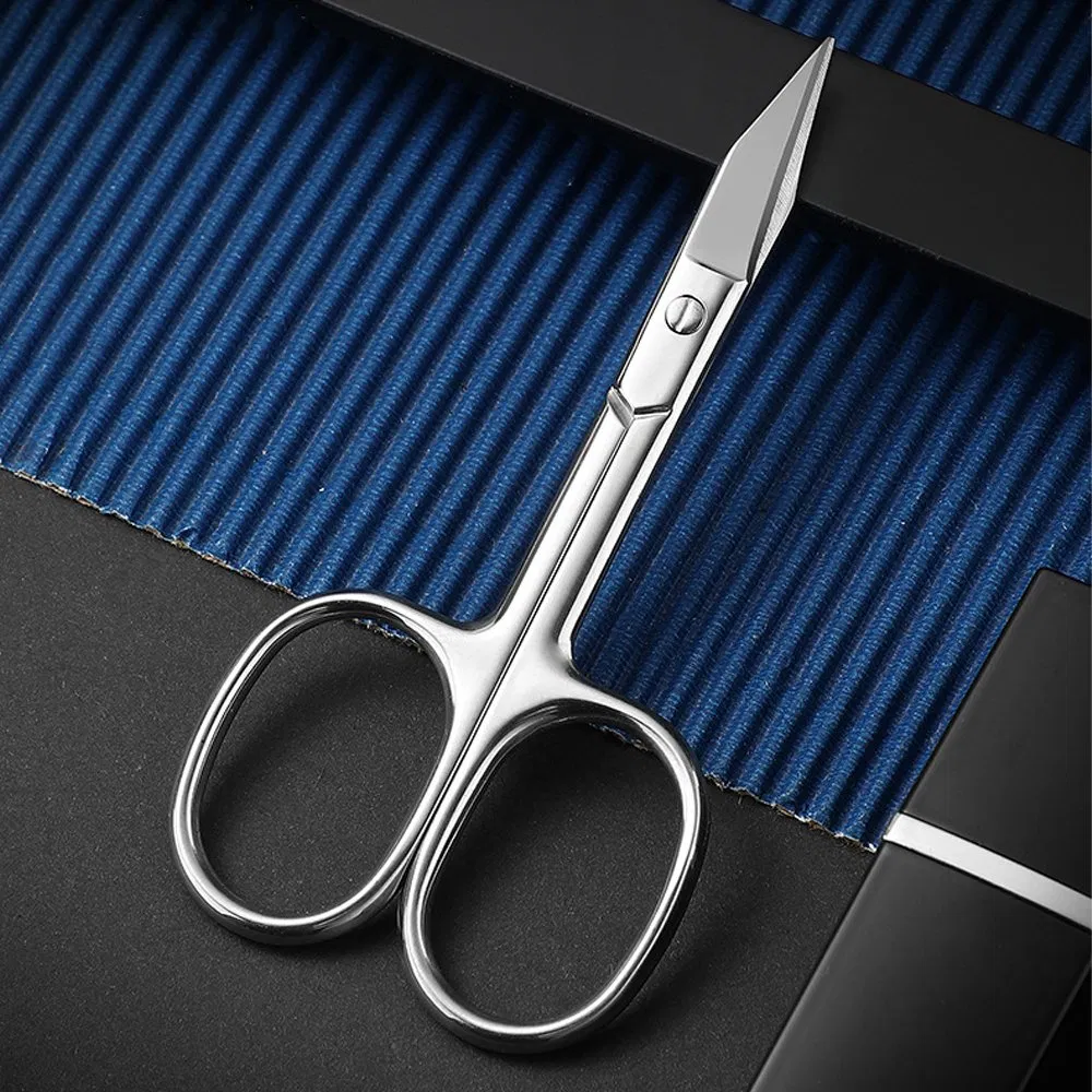 Makeup Eyelash Nail Barber Tailor Scissor Wholesale Stainless Steel Cosmetic Eyebrow Nose Hair Scissors