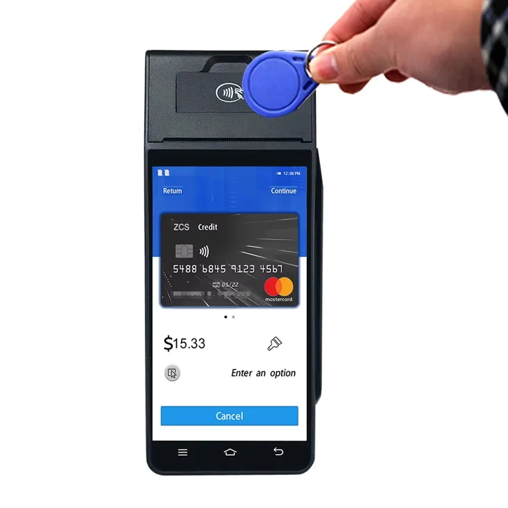 Android POS Terminal POS System Support EMV, NFC, and Qr Code Payment