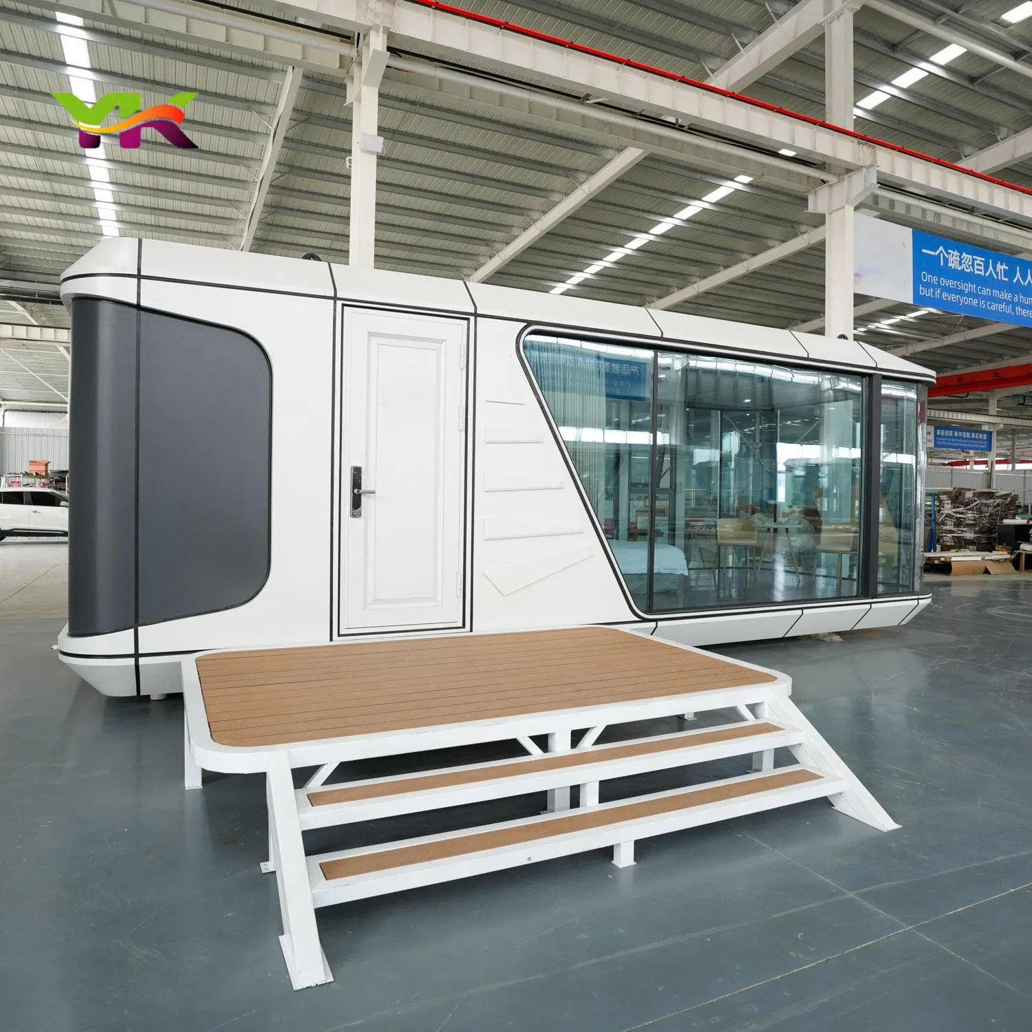 Prefab Villa Pod Space Capsule House Mini Aluminum Hotel Smart Home Price Prefab Mobile Cabin Room Prefabricated Integrated Camp Homestay Bedroom Manufacturer