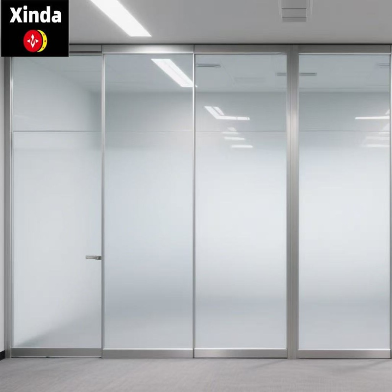 Modern Frameless Glass Office Partition High-Quality Construction Factory-Direct Low Prices