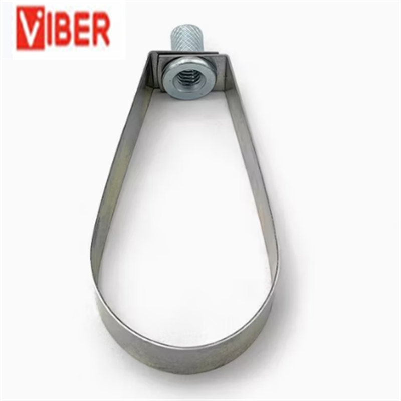 Zinc Plated Adjustable Swivel Ring [Pear Clamp] Size 3/4 Inch