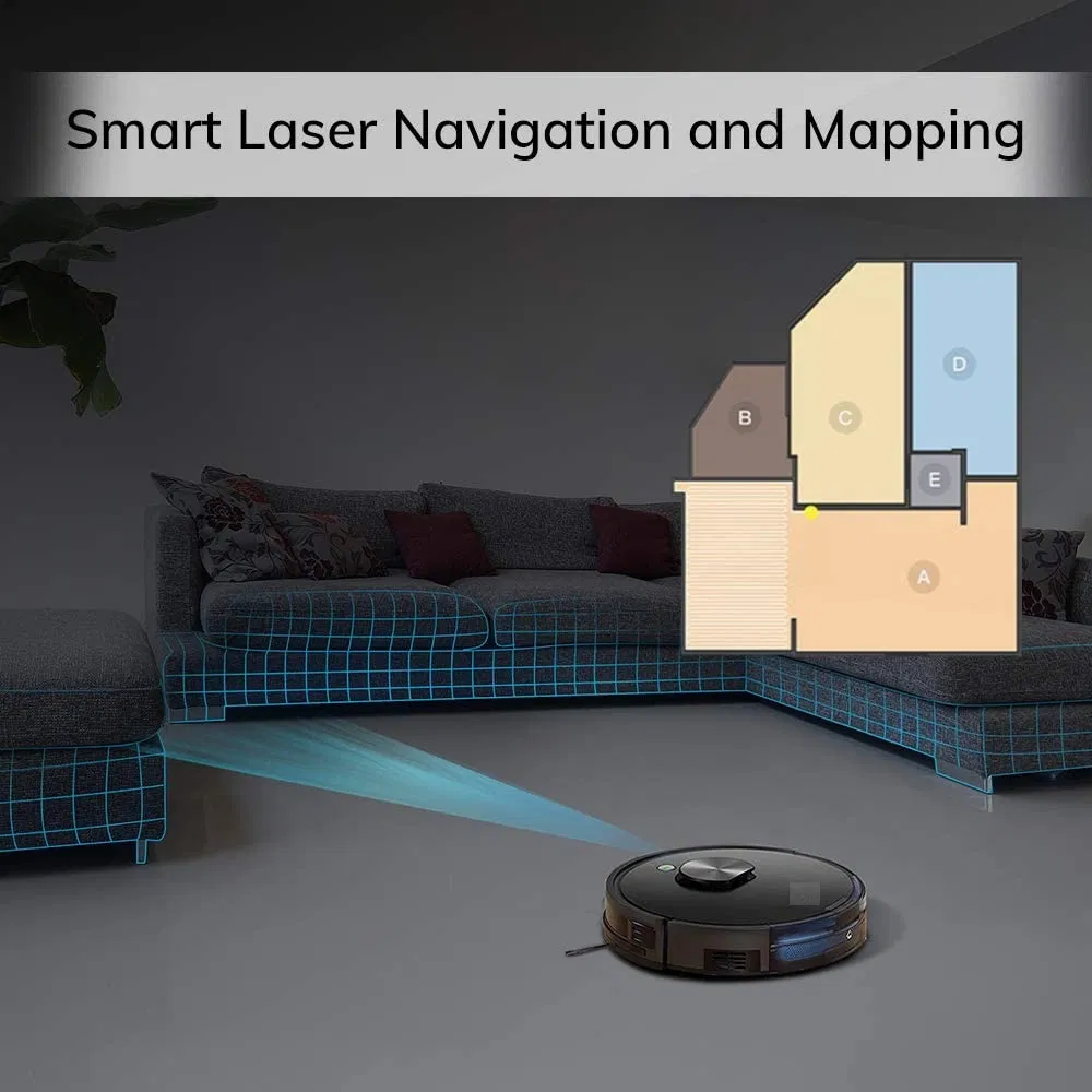 Robot Vacuum Cleaner Sweeping Machine Cleaning Robots Mobile APP Remote Control