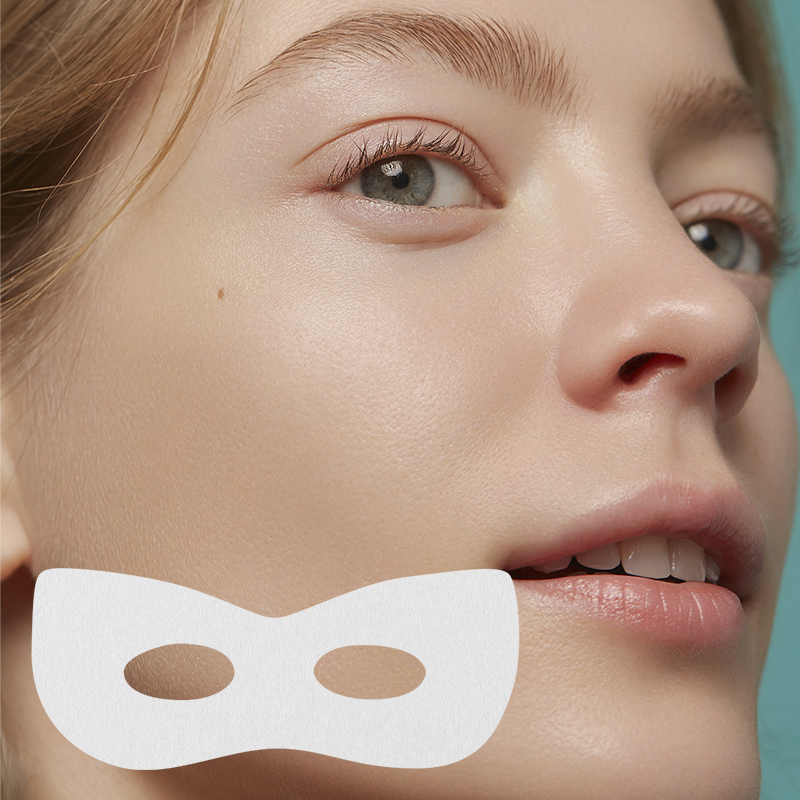 Bio-Fiber Coconut Eye Mask Custom Logo Parches Removal Dark Circle