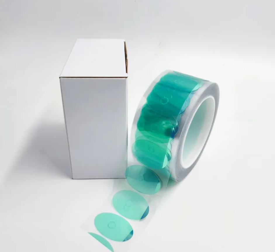 1000 Pieces Per Roll of Polished Glasses Transparent Lens Non-Slip Mat for Optical Accessories Tape