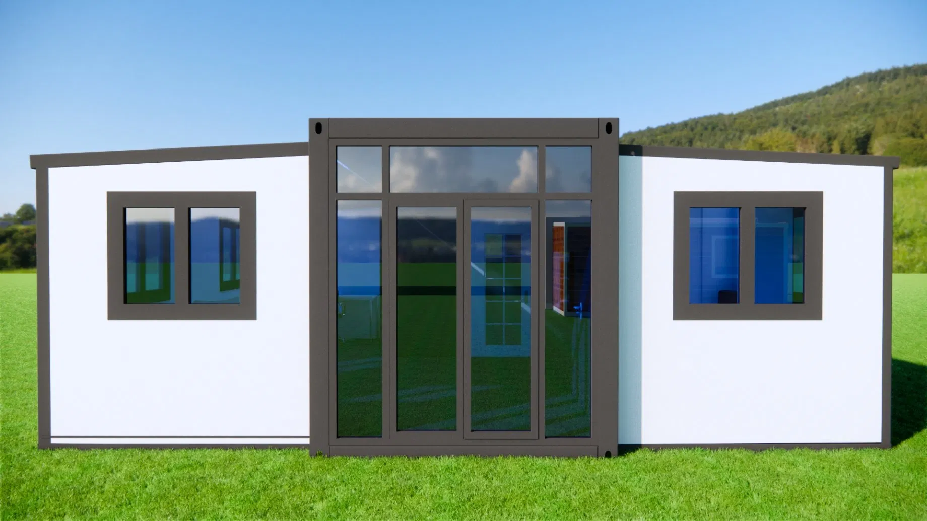 20 Feet Expandable Mini Container House for Outdoor Living Prefabricated House