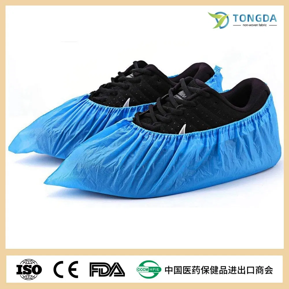 Disposable CPE Shoecover plastic waterproof shoe cover