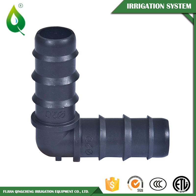 Drip Barbed Connector Elbow Black Pipe Fitting